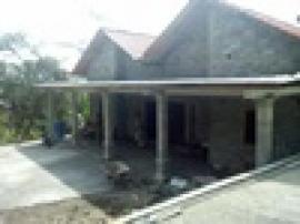 Sugino dan Kasmo Korban longsor banyu Gembira menempati Rumah Baru